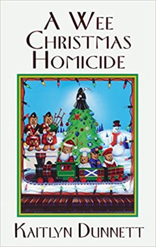 Book cover for "A Wee Christmas Homicide" by Kaitlyn Dunnett
