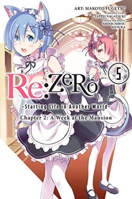 Book cover for "A Week at the Mansion Vol. 5" by Tappei Nagatsuki