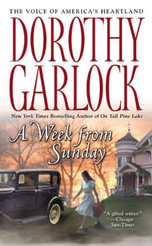 Book cover for "A Week from Sunday" by Dorothy Garlock