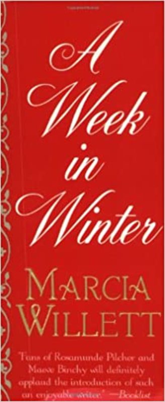 Book cover for "A Week in Winter" by Marcia Willett