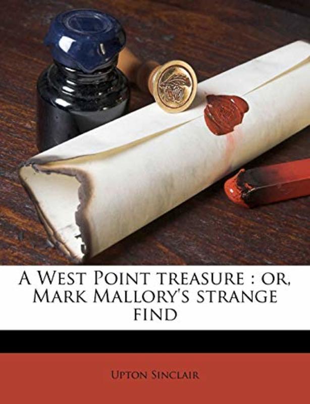 Book cover for "A West Point Treasure" by Upton Sinclair