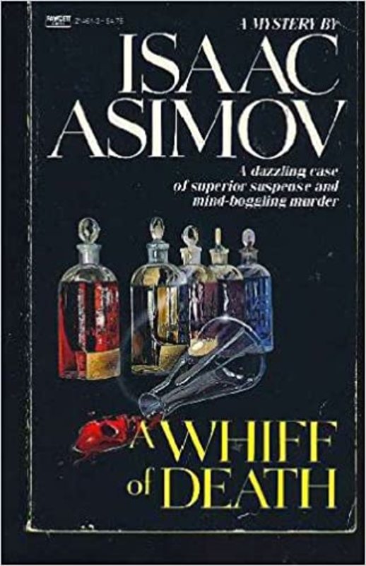 Book cover for "A Whiff of Death" by Isaac Asimov