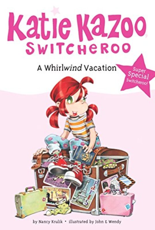 Book cover for "A Whirlwind Vacation" by Nancy Krulik