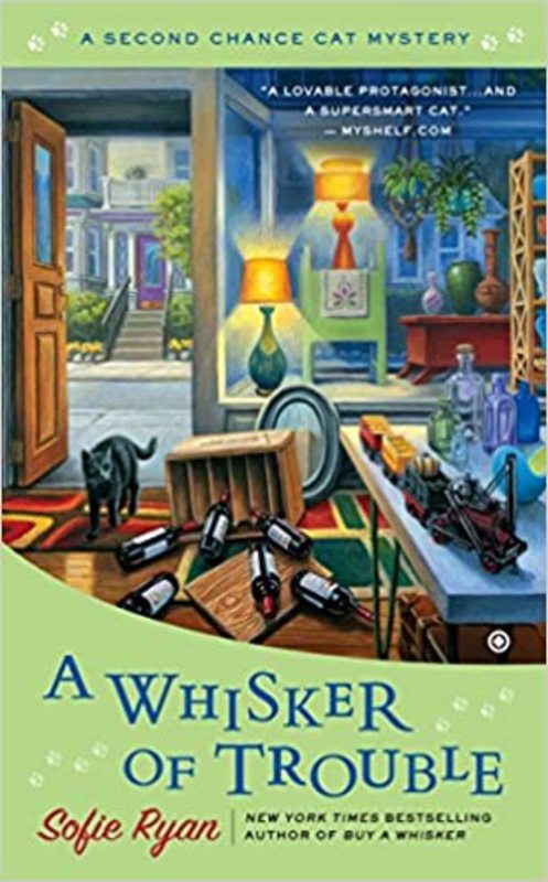 Book cover for "A Whisker of Trouble" by Sofie Ryan