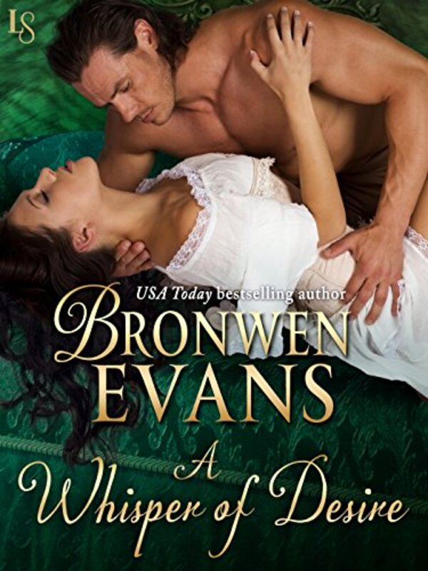 Book cover for "A Whisper of Desire" by Bronwen Evans