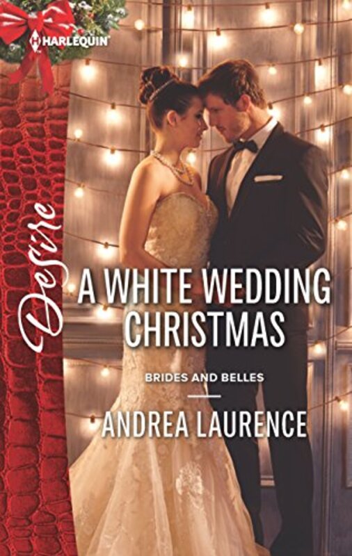 Book cover for "A White Wedding Christmas" by Andrea Laurence