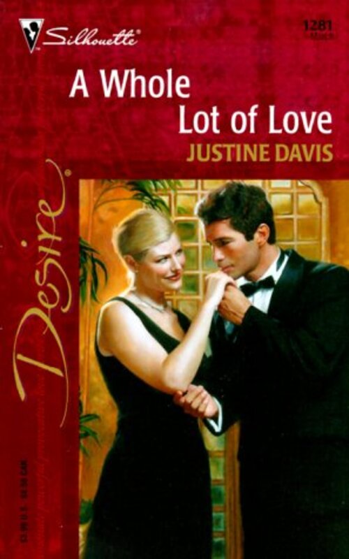 Book cover for "A Whole Lot of Love" by Justine Davis