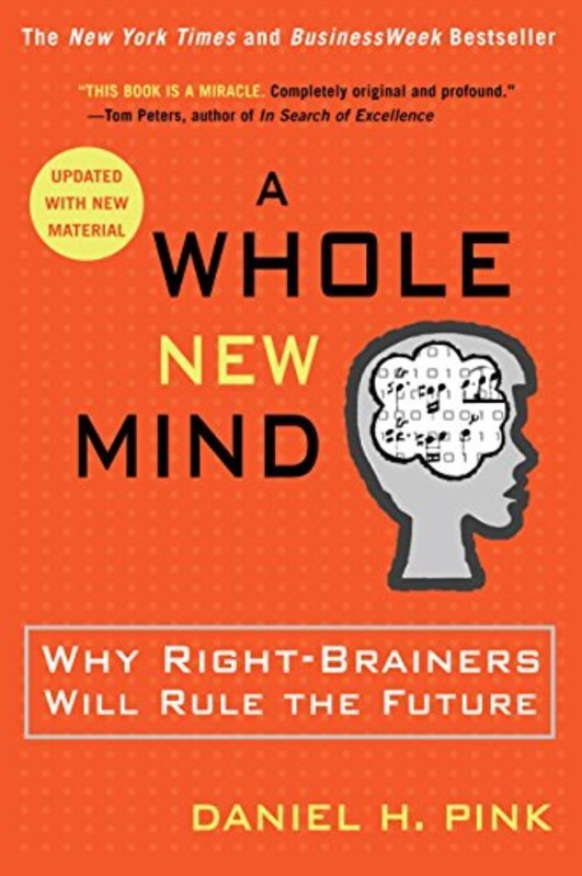 Book cover for "A Whole New Mind"