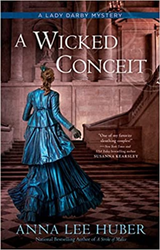 Book cover for "A Wicked Conceit" by Anna Lee Huber