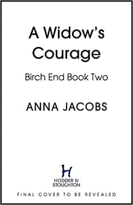 Book cover for "A Widow's Courage" by Anna Jacobs
