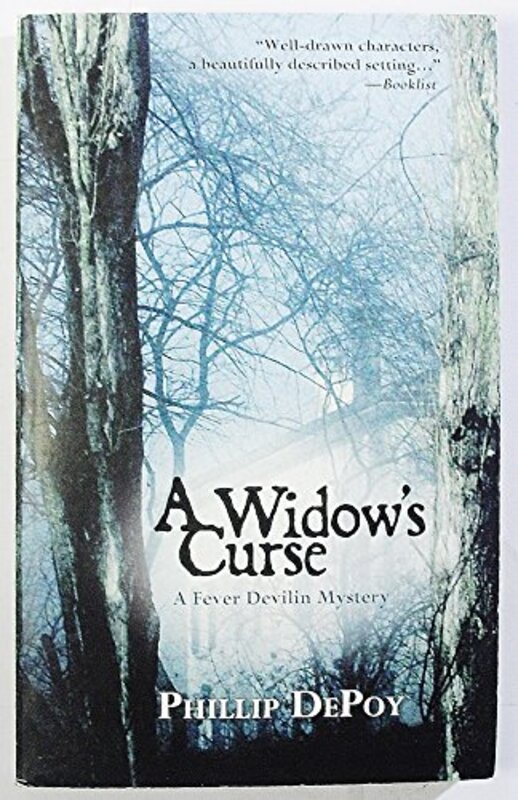 Book cover for "A Widow's Curse" by Phillip DePoy