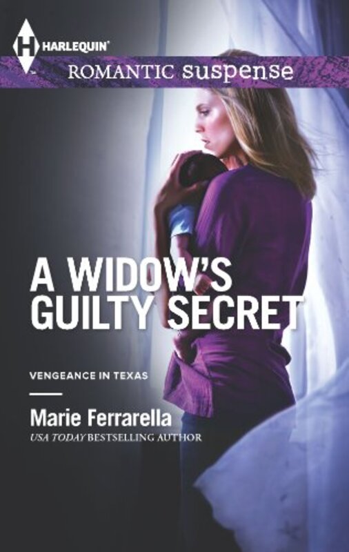 Book cover for "A Widow's Guilty Secret" by Marie Ferrarella