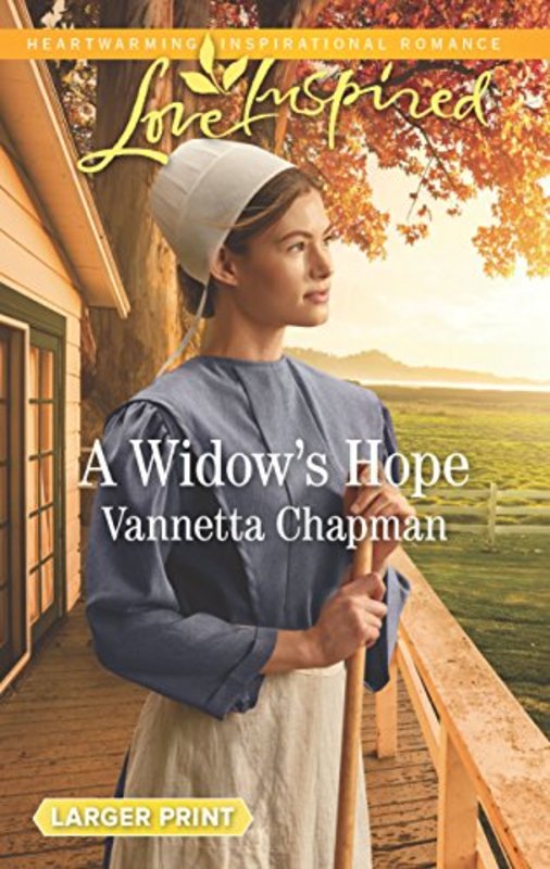 Book cover for "A Widow's Hope" by Vannetta Chapman