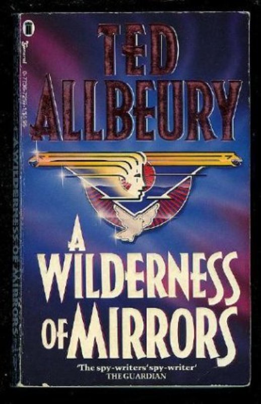 Book cover for "A Wilderness of Mirrors" by Ted Allbeury