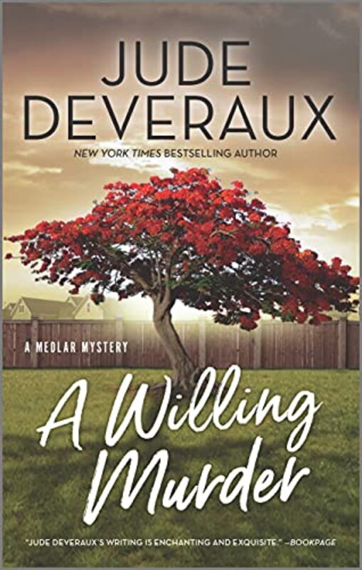 Book cover for "A Willing Murder" by Jude Deveraux