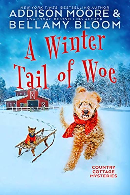 Book cover for "A Winter Tail of Woe" by Addison Moore