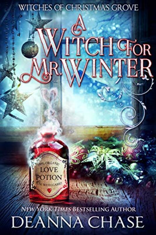 Book cover for "A Witch For Mr. Winter" by Deanna Chase