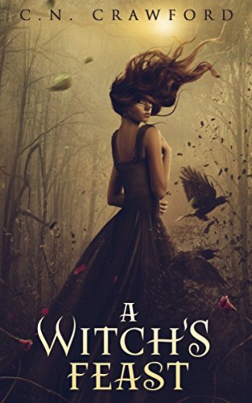 Book cover for "A Witch's Feast" by CN Crawford