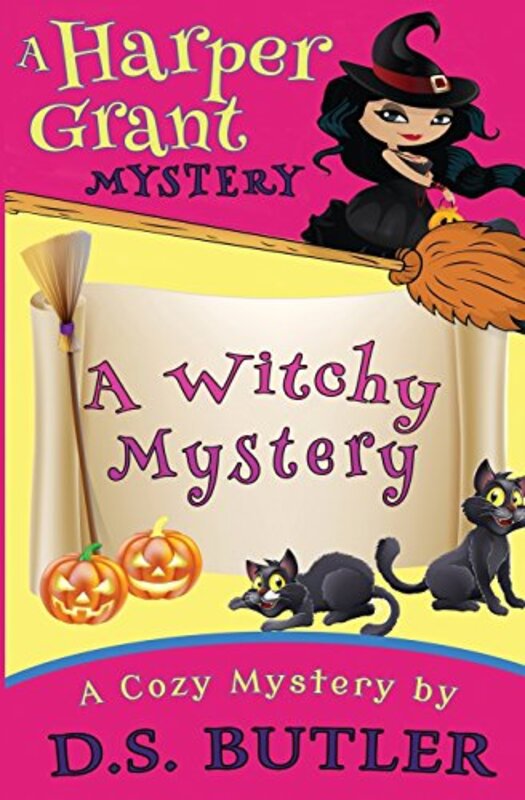 Book cover for "A Witchy Mystery" by DS Butler