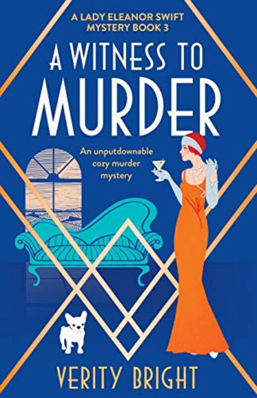Book cover for "A Witness to Murder" by Verity Bright