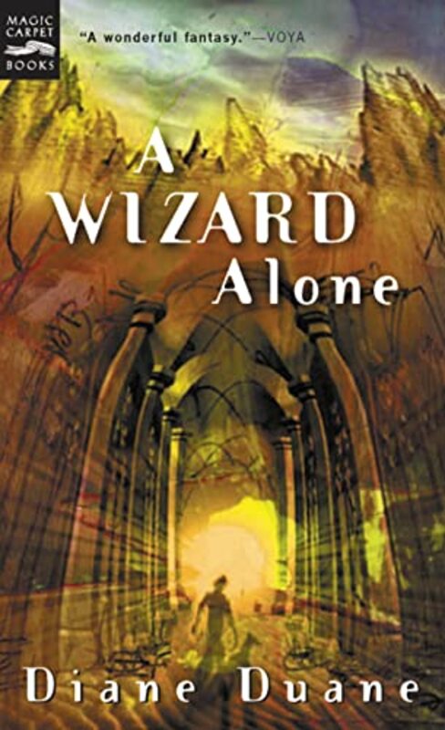Book cover for "A Wizard Alone" by Diane Duane