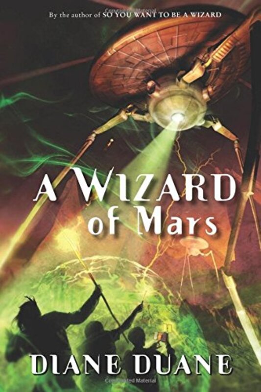 Book cover for "A Wizard of Mars" by Diane Duane
