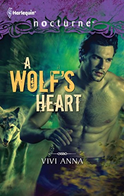 Book cover for "A Wolf's Heart" by Vivi Anna