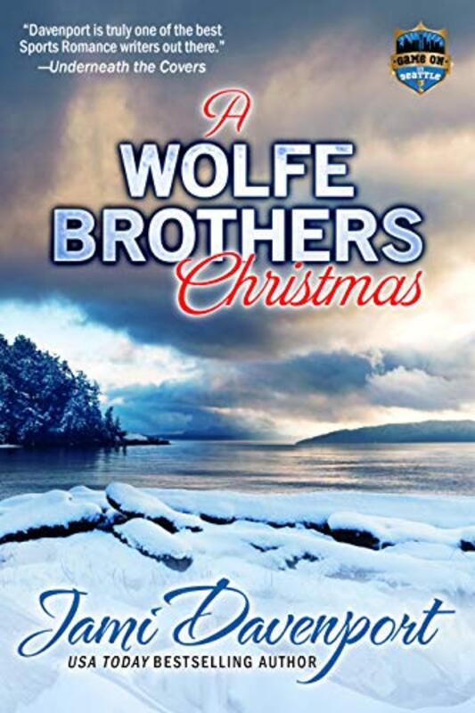 Book cover for "A Wolfe Brothers Christmas" by Jami Davenport