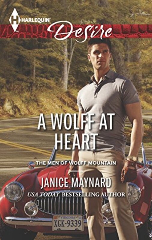Book cover for "A Wolff at Heart" by Janice Maynard