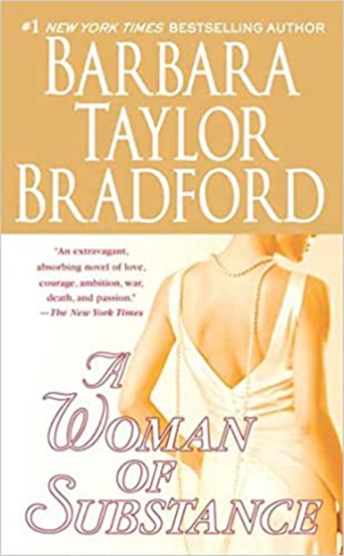 Book cover for "A Woman of Substance" by Barbara Taylor Bradford