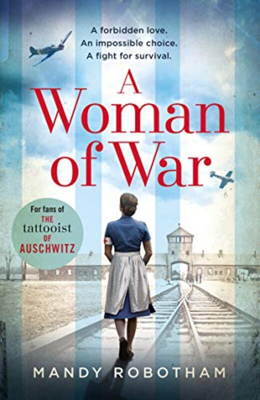 Book cover for "A Woman of War / The German Midwife" by Mandy Robotham