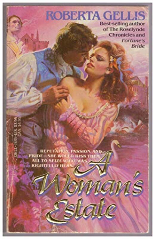 Book cover for "A Woman's Estate" by Roberta Gellis
