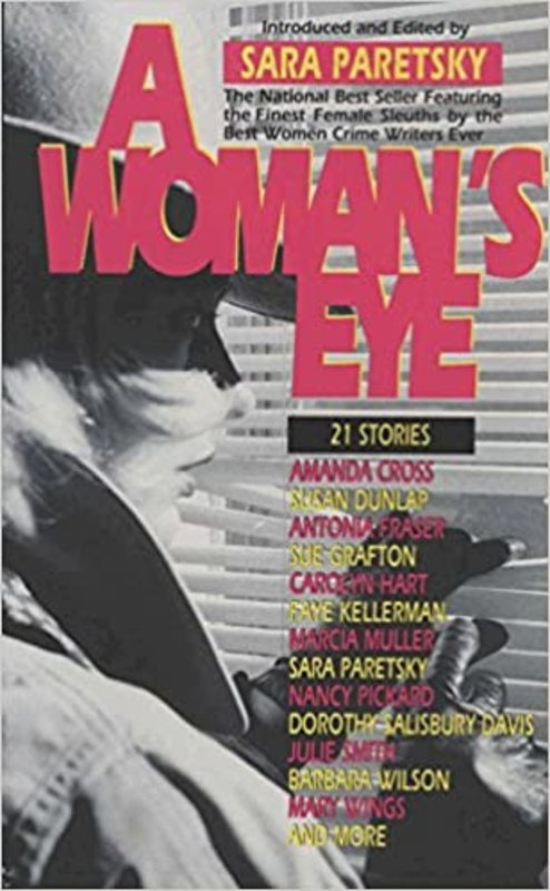 Book cover for "A Woman's Eye" by Sara Paretsky