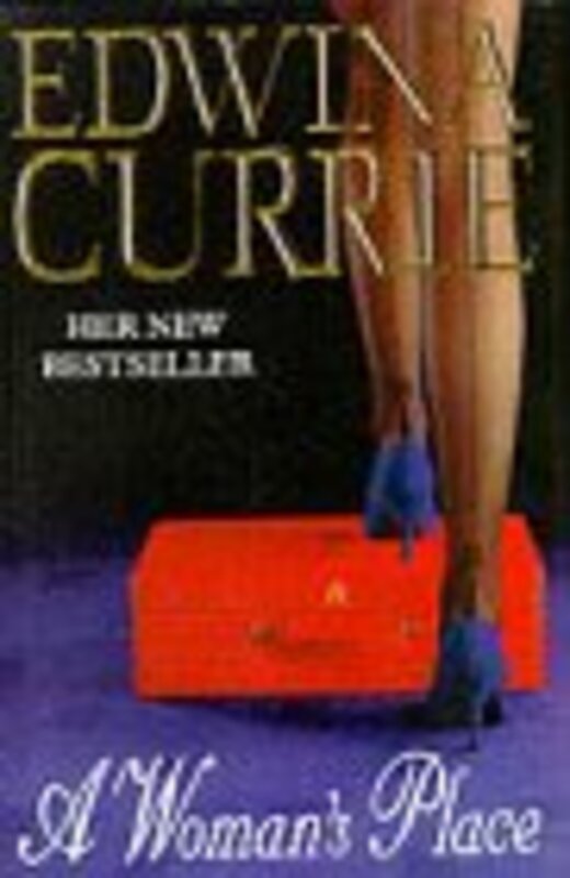 Book cover for "A Woman's Place" by Edwina Currie