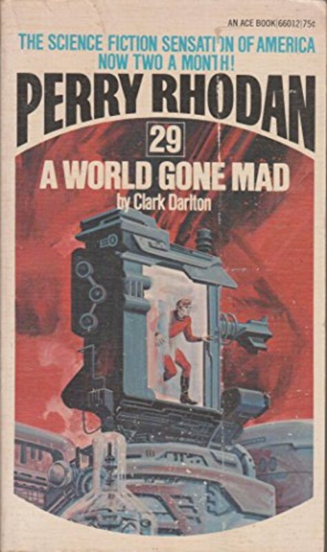 Book cover for "A World Gone Mad" by Kurt Brand