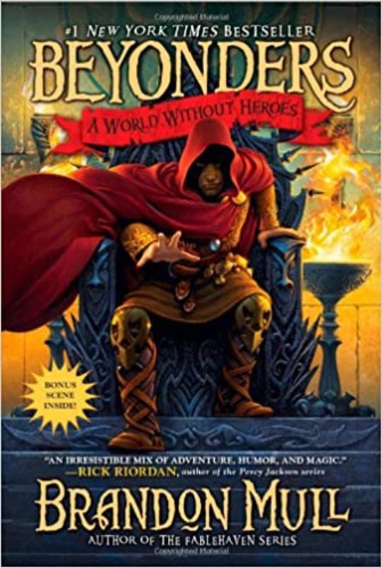 Book cover for "A World Without Heroes" by Brandon Mull
