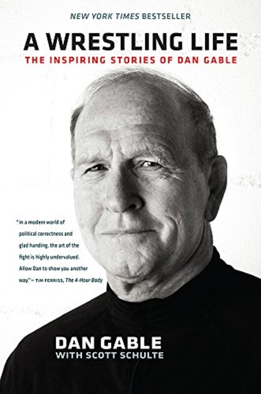 Book cover for "A Wrestling Life"