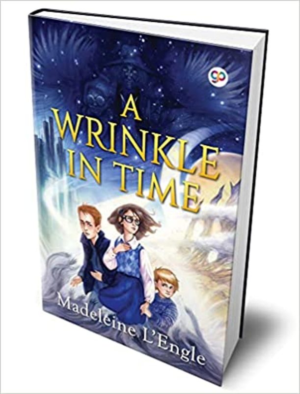 Book cover for "A Wrinkle in Time" by Madeleine L'Engle