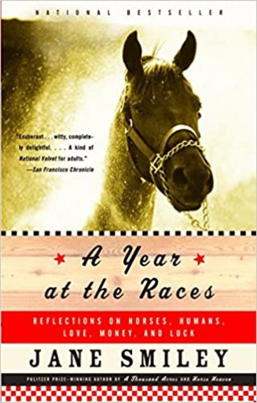 Book cover for "A Year At the Races" by Jane Smiley