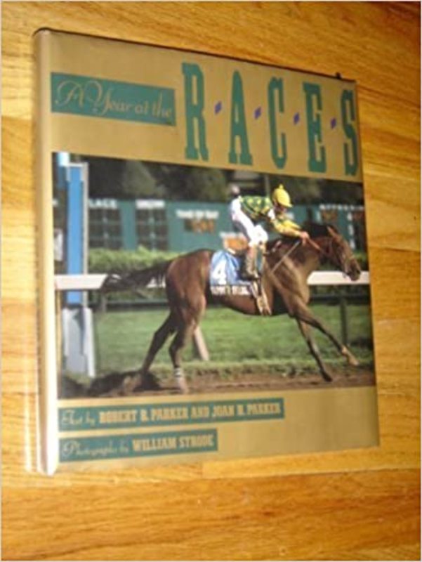Book cover for "A Year at the Races" by Robert B Parker