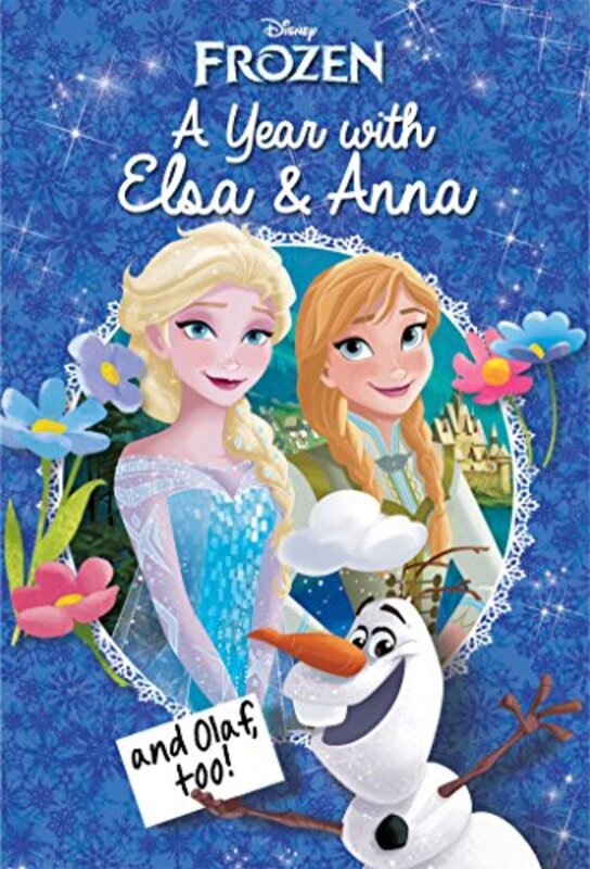 Disney Frozen Anna and Elsa book cover