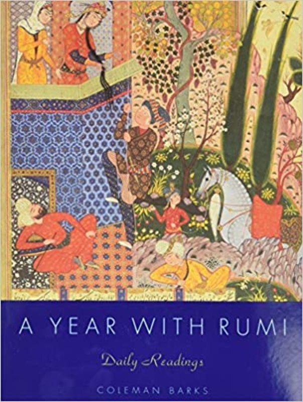 Book cover for "A Year with Rumi" by Coleman Barks