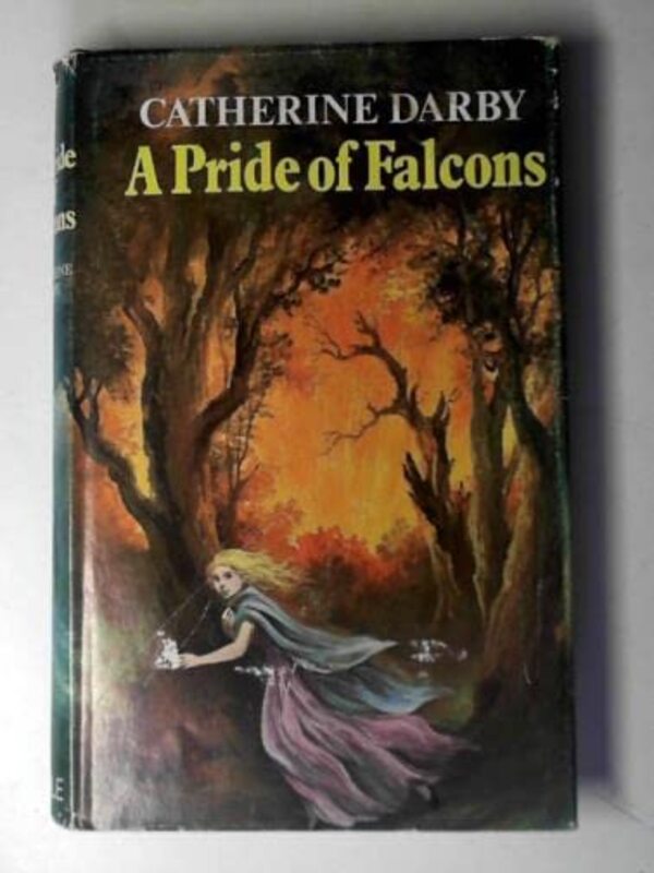 Book cover for "A pride of falcons" by Maureen Peters