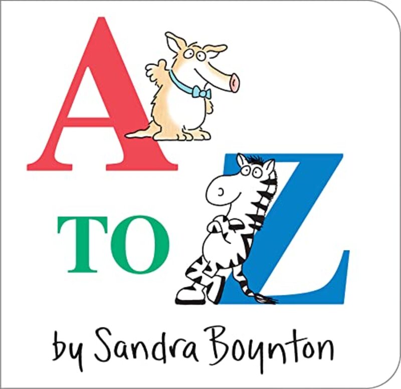 Book cover for "A to Z" by Sandra Boynton