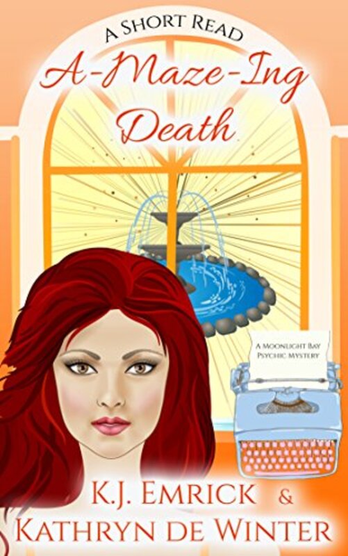 Book cover for "A-Maze-Ing Death" by KJ Emrick
