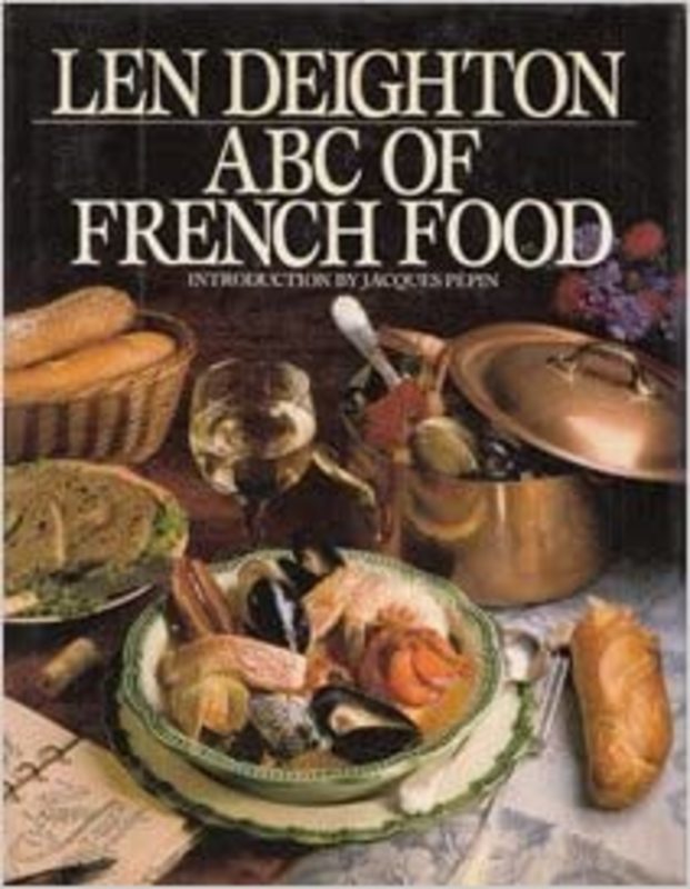Book cover for "ABC of French Food" by Len Deighton