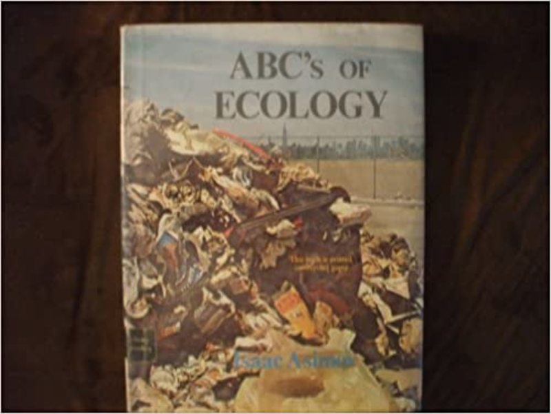 Book cover for "ABC's of Ecology" by Isaac Asimov