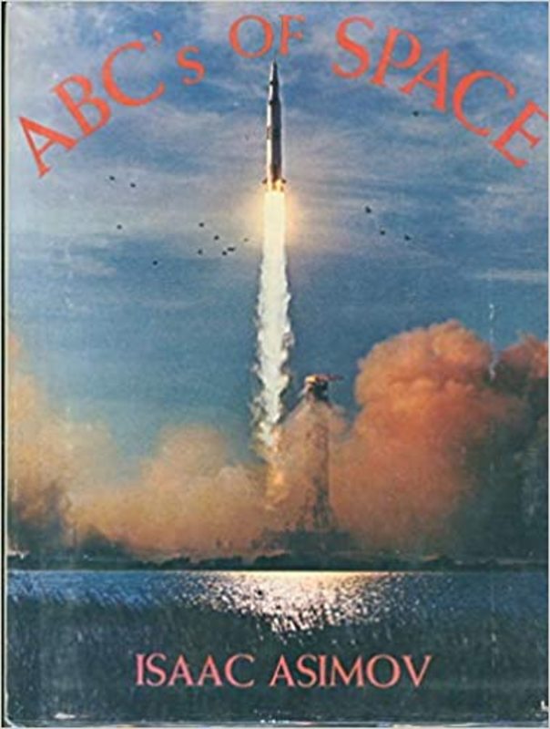 Book cover for "ABC's of space" by Isaac Asimov