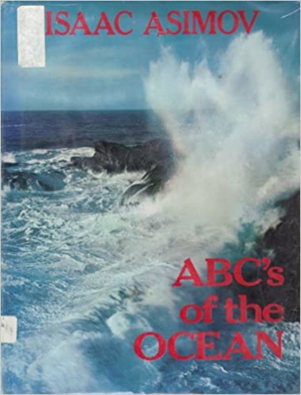 Book cover for "ABC's of the Ocean" by Isaac Asimov