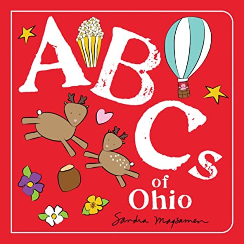 Book cover for "ABCs OF OHIO" by Sandra Magsamen